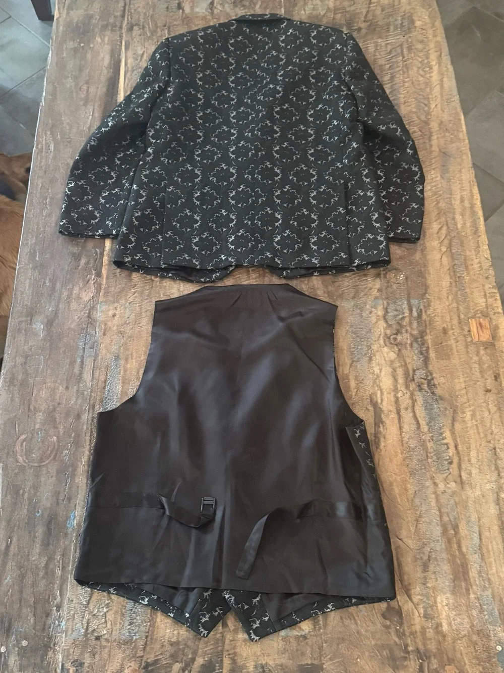 Sebastian Cruz Couture Jacket and Vest